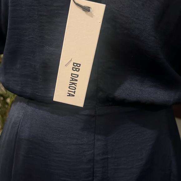 NWT BB Dakota Navy Blue Dress - Picture 3 of 3